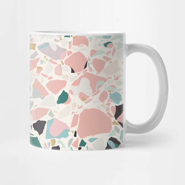 Pastel Terrazzo / Modern Texture by matise